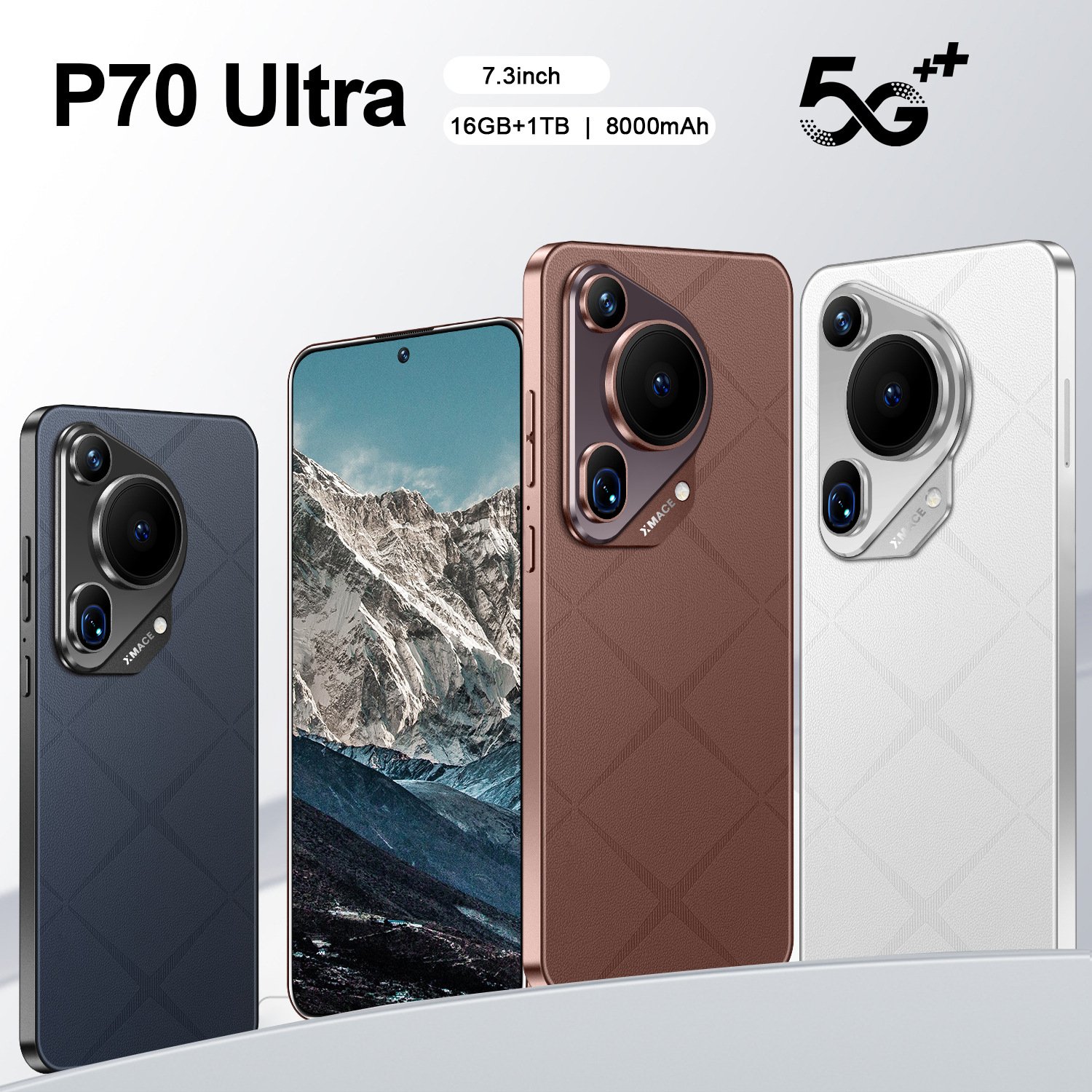 7.3'' Sreen 5g sample p70 unlocked original mobile phone